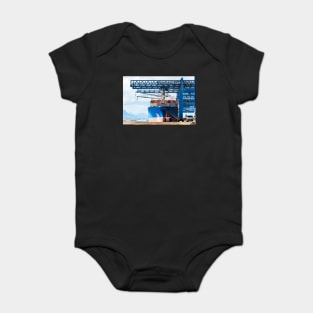 Stacked Cargo Containers Baby Bodysuit